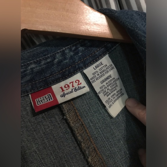 Vintage Faded Glory 1972 Special Edition Denim Dress/Coat - Picture 9 of 11